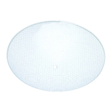Westinghouse Westinghouse Round White Glass Fan/Fixture Shade 1 pk 81819